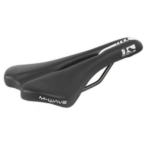 SJEDALO  MTB  ‘M-WAVE’  COMP V (SA RUPOM) 270X140MM , 297gr. CRNO-SIVO Cijena