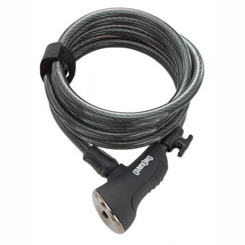 LOKOT KLJUČ OnGuard Coil Cable Locks DOBERMAN X Premium BLACK X-SERIES 185CM X 10MM