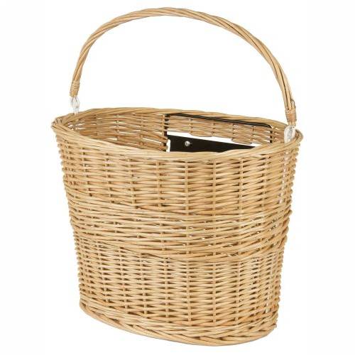 KOŠARICA PREDNJA OVAL QR 38x28x26cm PLETENA  NA SKIDANJE Cijena