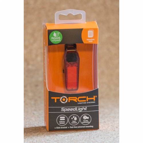 BLJESKALICA CRVENA SpeedLight 55004 - 35 Lumena, 6 FUNKCIJA, USB RECHARGEABLE Cijena