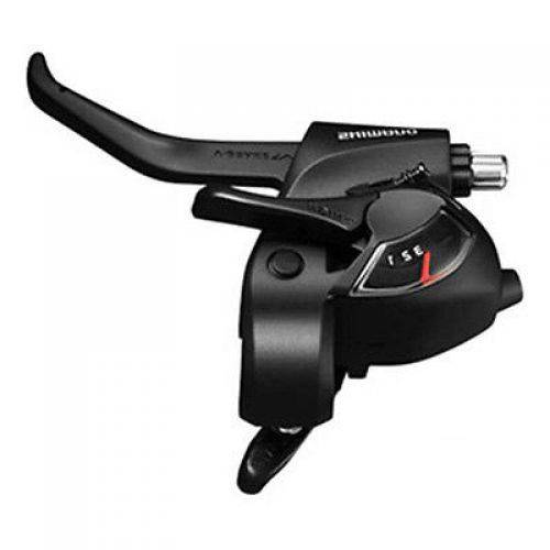 RUČICA MJENJAČA/KOČNICE ST-EF41-L  LV 3BR.V-BRAKE 2 PRSTA CRNA, SAJLA 1800MM, SHIMANO Cijena