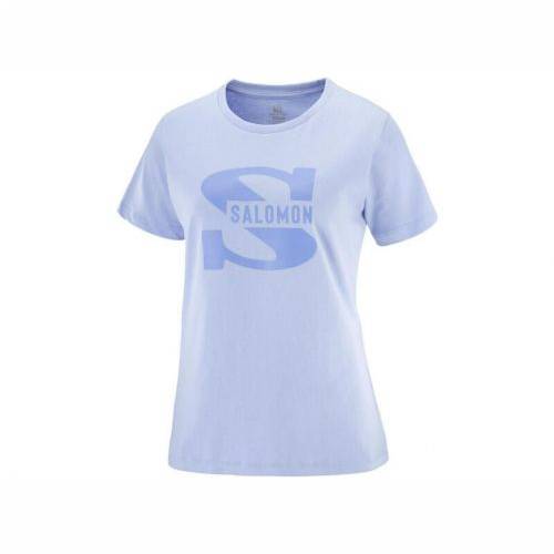 Salomon ženska majica OUTlife big logo Veličina: XS Boja: plavo-plava Cijena