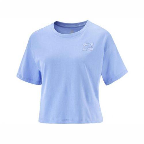Salomon ženska majica OUTlife crop Veličina: S Boja: plavo-plava Cijena