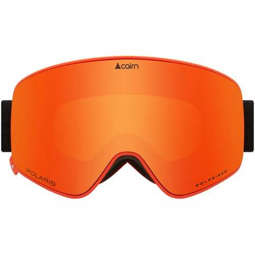 SKI MASKA CAIRN POLARIS SPX3I MAT BLACK ORANGE TU Cijena