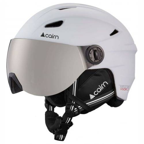 SKI KACIGA CAIRN IMPULSE VISOR MAT WHITE, 55-56 Cijena