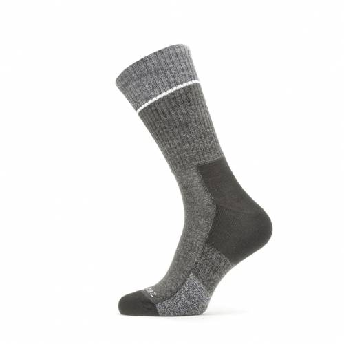 ČARAPE SEALSKINZ THURTON SOLO QUICKDRY MID SOCK BLACK/GREY, L Cijena