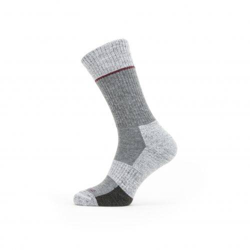 ČARAPE SEALSKINZ THURTON SOLO QUICKDRY MID SOCK NAVY/GREY MARL/CREAM, L Cijena