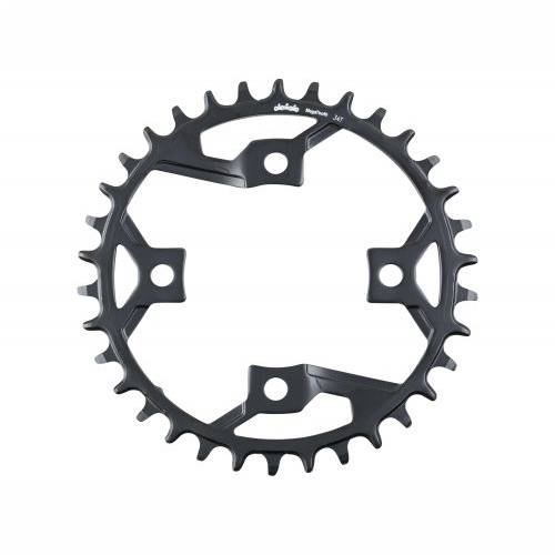 FSA GAMMA PRO MEGATOOTH REPLACEMENT CHAINRINGS, BLACK 34T, 82MM