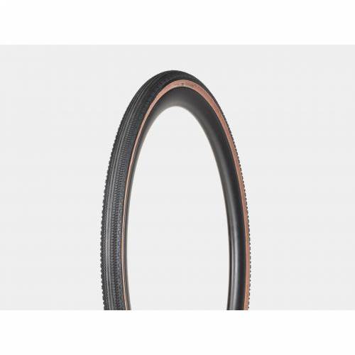 V. GUMA BONTRAGER GIRONA RSL GR TLR GRAVEL TYRE, BLACK/TAN 700C X 35MM