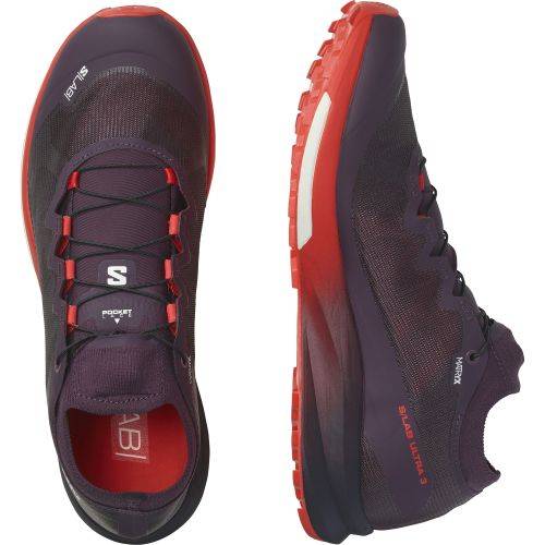 TENISICE SALOMON S/LAB ULTRA 3 V2 PLUM PERFECT/FIERY RED/WHITE, 40 Cijena