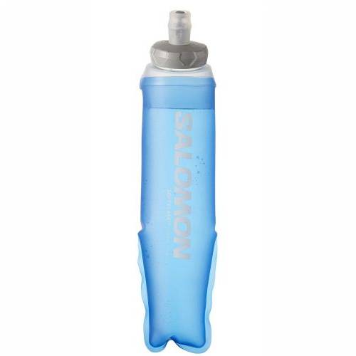 BIDON SALOMON SOFT FLASK 500ML ULTRA CLEAR BLUE