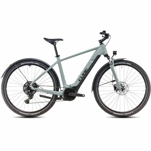 CUBE NURIDE HYBRID PERFORMANCE 625 ALLROAD SWAMPGREY´N´BLACK 2025, 62 cm