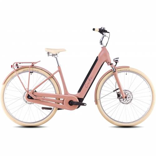 CUBE ELLA HYBRID 500 OLDPINK´N´PLUM EASY ENTRY 2025, 46 cm