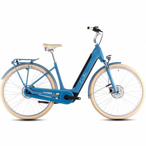 CUBE ELLA HYBRID 500 SPHEREBLUE´N´CREME EASY ENTRY 2025, 46 cm