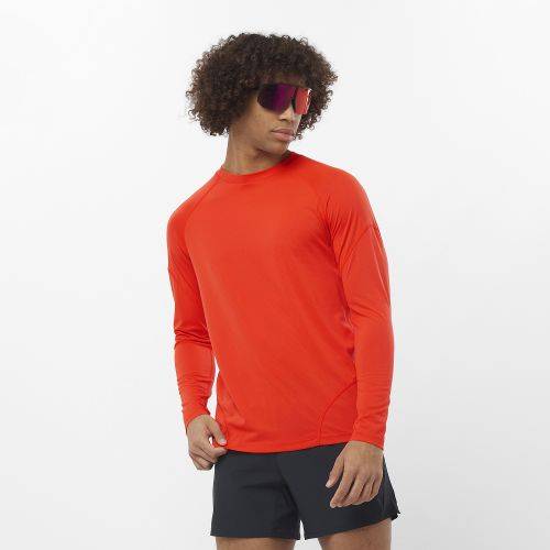 MAJICA SALOMON CROSS RUN LS TEE M CHERRY TOMATO, M Cijena