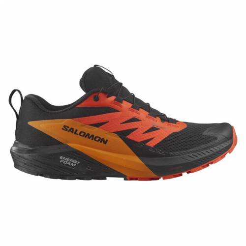 TENISICE SALOMON SENSE RIDE 5 GTX BLACK/SCARLET IBIS/TURMERIC, 43 1/3