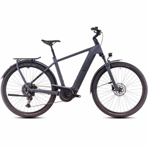 CUBE KATHMANDU HYBRID ONE 800 SHADOWGREY´N´BLACK 2025, 50 cm