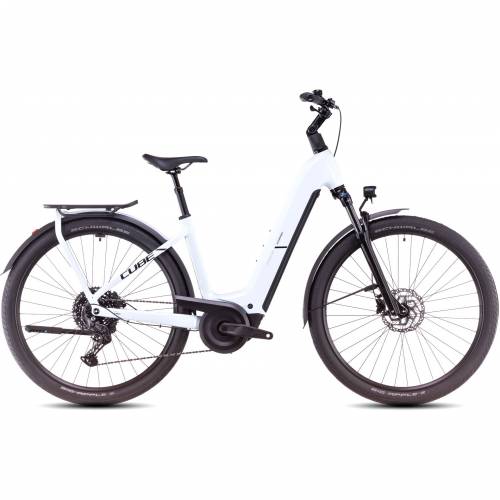 CUBE KATHMANDU HYBRID ONE 800 POLARWHITE´N´BLACK EASY ENTRY 2025, 54 cm Cijena