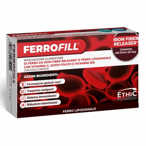 ETHIC SPORT FERROFILL TABS ORGANIC IRON 30 TABLETA 900mg Cijena