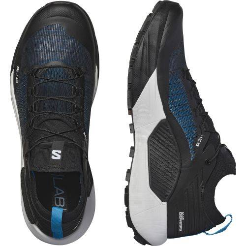 TENISICE SALOMON S/LAB GENESIS BLACK/WHITE/BLUE DANUBE, 43 1/3 Cijena