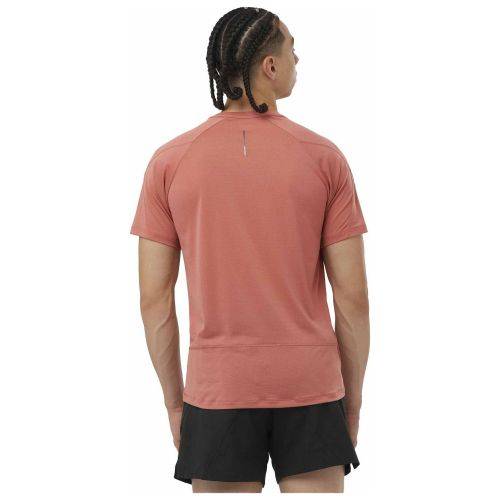 MAJICA SALOMON CROSS RUN SS TEE M LIGHT MAHOGANY, L Cijena