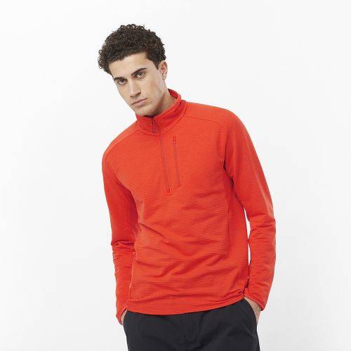 MAJICA FLEECE SALOMON ESSENTIAL LTWARM HZ M CHERRY TOMATO, S Cijena