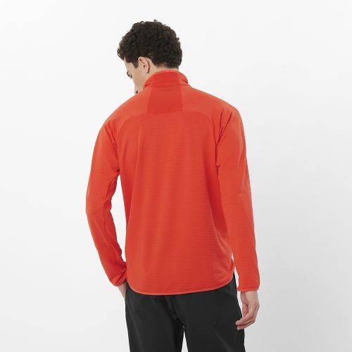 MAJICA FLEECE SALOMON ESSENTIAL LTWARM HZ M CHERRY TOMATO, S Cijena