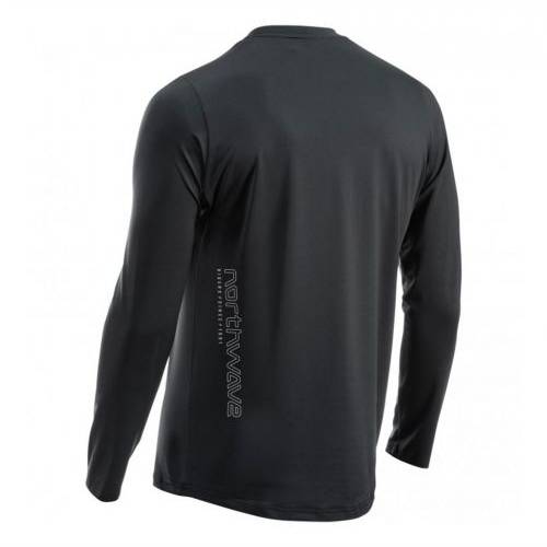 MAJICA NORTHWAVE BOMB L/S BLACK/LIGHT GREY, M Cijena