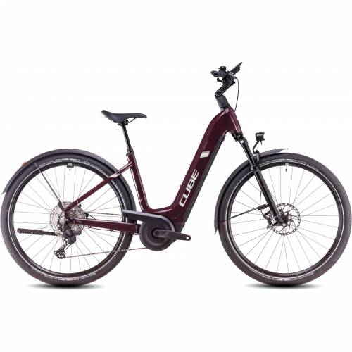 CUBE NURIDE HYBRID SLX 800 ALLROAD AMARONE´N´LUNAR EASY ENTRY 2025, 46 cm Cijena