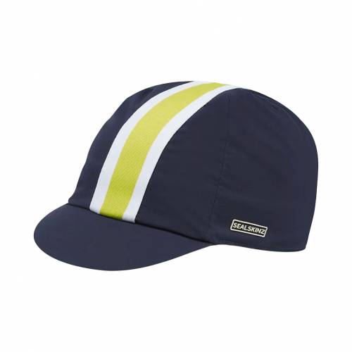 KAPA SEALSKINZ SYDERSTONE WP ALL WEATHER STRIPE CYCLE CAP NAVY/GREEN, L/XL Cijena