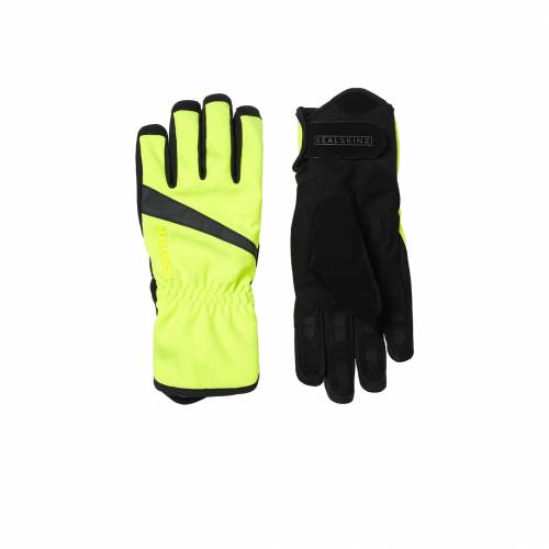 RUKAVICE SEALSKINZ BODHAM WP ALL WEATHER CYCLE GLOVE NEON/YELLOW, M Cijena