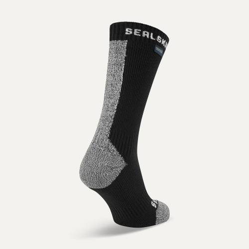ČARAPE SEALSKINZ BRISTON WP ALL WEATHER MID SOCK WITH HYDROSTOP BLACK, M Cijena