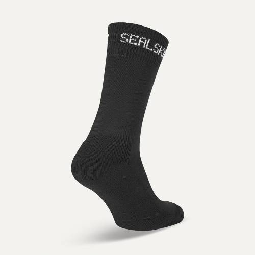 ČARAPE SEALSKINZ SUFFIELD SOLO MERINO SOCK 2025 BLACK, L Cijena