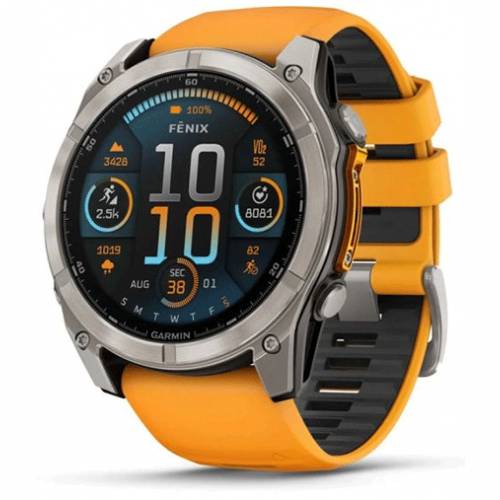 GARMIN FENIX 8 51mm AMOLED SAPPHIRE TITANIUM ORANGE/GRAPHITE Cijena