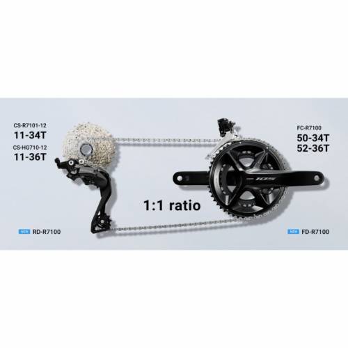 MJENJAČ I SHIMANO 105 FR-R7100 12B Cijena