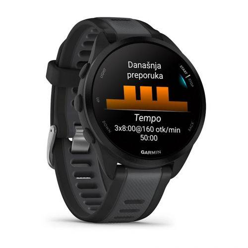 GARMIN FORERUNNER 165 MUSIC BLACK SLATE GREY Cijena