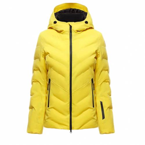 SKI JAKNA DAINESE NOVA AEROSENSE-DRY WMN JACKET YELLOW-EMPIRE, XS