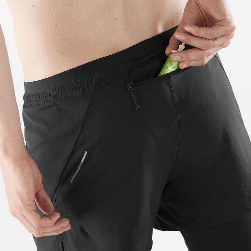 HLAČICE SALOMON CROSS 2IN1 SHORTS M DEEP BLACK, M Cijena