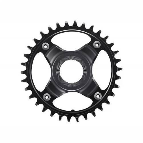 LANČANIK POGONA SHIMANO STEPS SM-CRE80-12BR, 34Z BEZ ŠTITNIKA, ZA CHAINLINE 53MM, CRN, IND.PACK Cijena