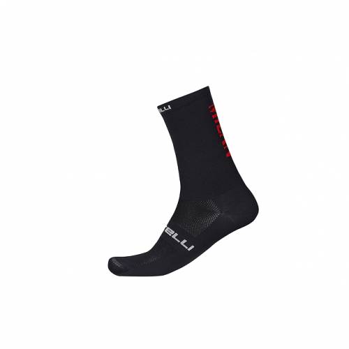 ČARAPE CASTELLI ROSSO CORSA PRO 18 BLACK, L/XL Cijena