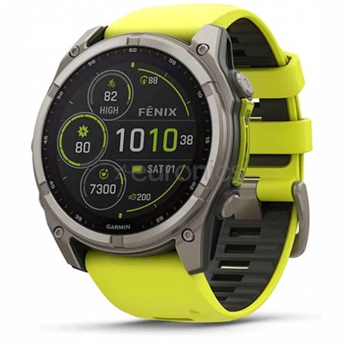 GARMIN FENIX 8 51mm SOLAR SAPPHIRE TITANIUM AMP YELLOW Cijena