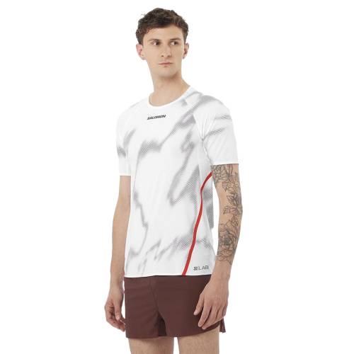 MAJICA SALOMON S/LAB SPEED TEE M WHITE/ANDORRA, L Cijena