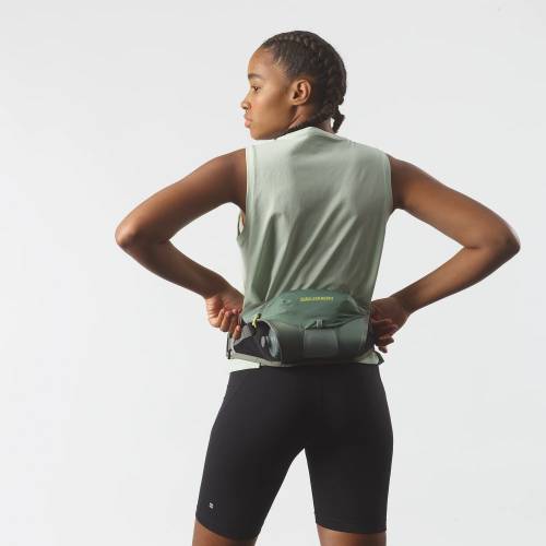 TORBICA OKO STRUKA SALOMON CROSS BELT 1 BOTTLE GREEN MILIEU Cijena
