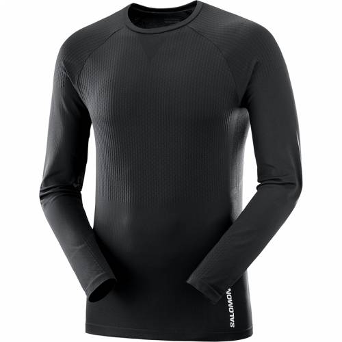 MAJICA SALOMON SENSE AERO SEAMLESS TEE M DEEP BLACK, M Cijena