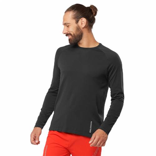 MAJICA SALOMON SENSE AERO SEAMLESS TEE M DEEP BLACK, M Cijena