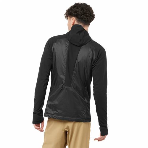 JAKNA SALOMON ELIXIR HYBRID HD INSULATED M DEEP BLACK, L Cijena