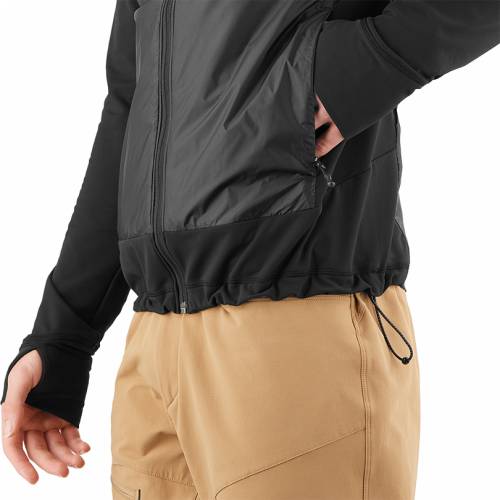 JAKNA SALOMON ELIXIR HYBRID HD INSULATED M DEEP BLACK, XL Cijena