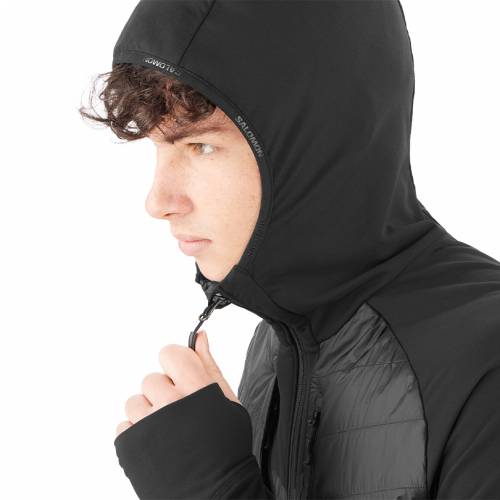 JAKNA SALOMON ELIXIR HYBRID HD INSULATED M DEEP BLACK, XL Cijena