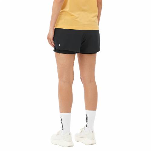 HLAČICE SALOMON SHKout CORE 2IN1 SHORTSS 4 W DEEP BLACK, S Cijena
