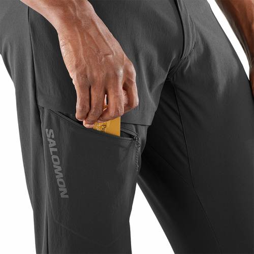 HLAČE SALOMON WAYFARER PANTS M DEEP BLACK, 48 Cijena